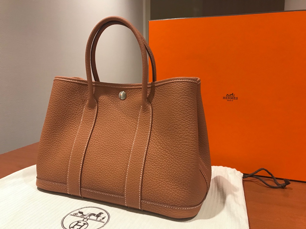 HERMES ガーデンパーティ　TPM ゴールド