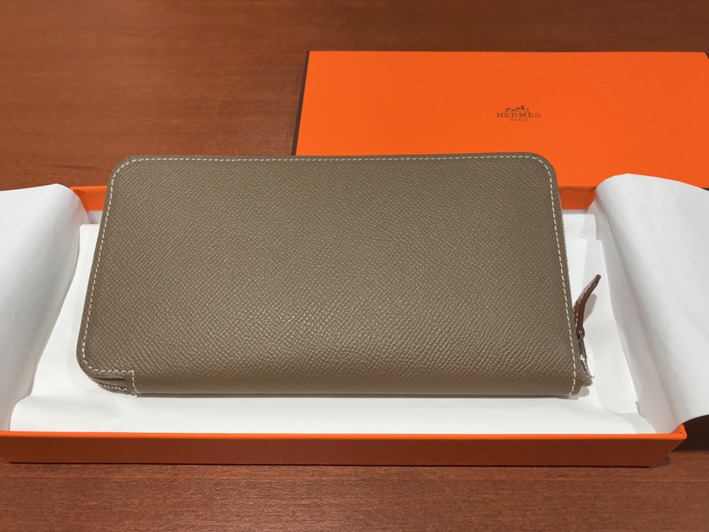 HERMES エルメス 長財布 アザップ ロング シルクイン | labiela.com