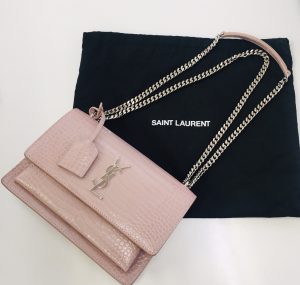 サンローランパリ　サンセットモノグラム　買い取り