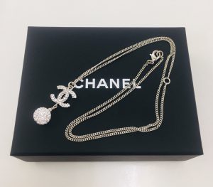 シャネル　ミラーボール　ネックレス