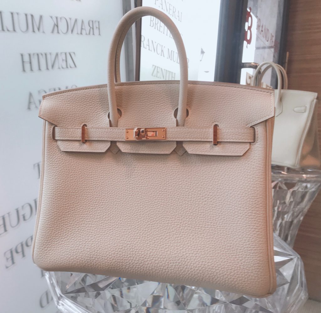 HERMES ピンク バーキン ゴールド金具