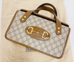 グッチ ホースビット 1955 スモールトップハンドルバッグ 627323