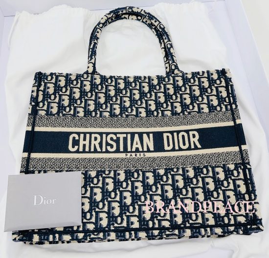 Dior ディオール オブリーク ブックトートミディアムバッグ 【430 