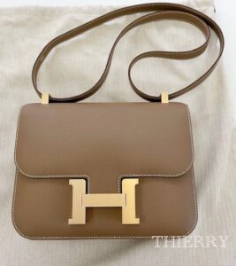 エルメス コンスタンス 24 ミロワール エプソン エトゥープ マットゴールド金具 高価買取