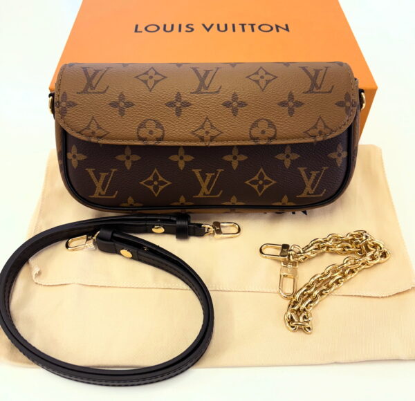 ルイ・ヴィトン モノグラムリバース ウォレット オン チェーン アイビー ショルダーバッグ M26587 買い取り